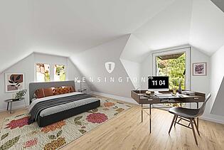 Maisonette-Wohnung: Schlafzimmer (unverbindl. Visualisierung)