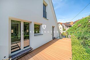 Maisonette-Wohnung: Terrasse